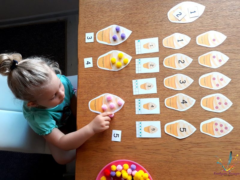 Wesołe przeliczanie (darmowe karty pracy w PDF)